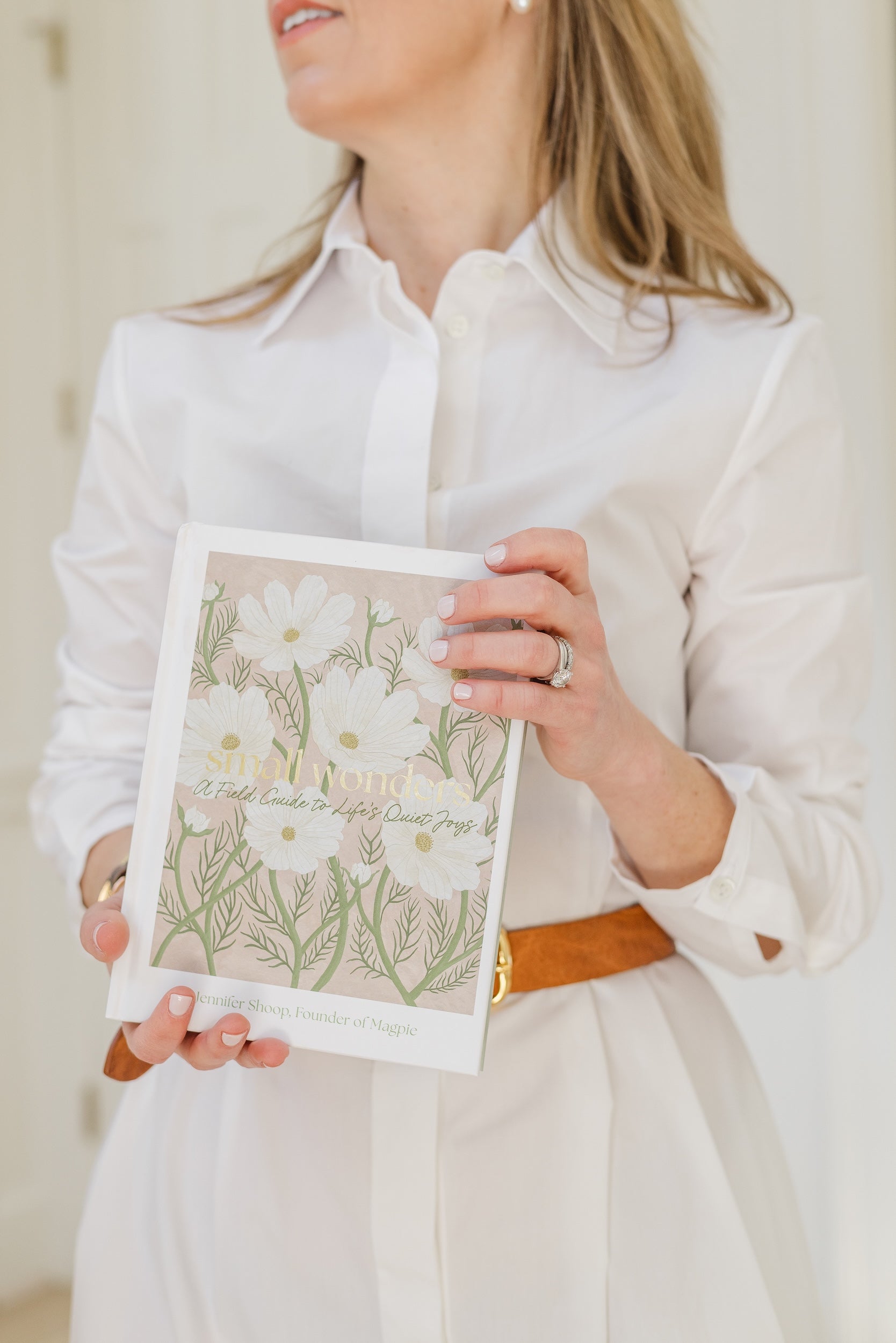 Jennifer Shoop holding Small Wonders